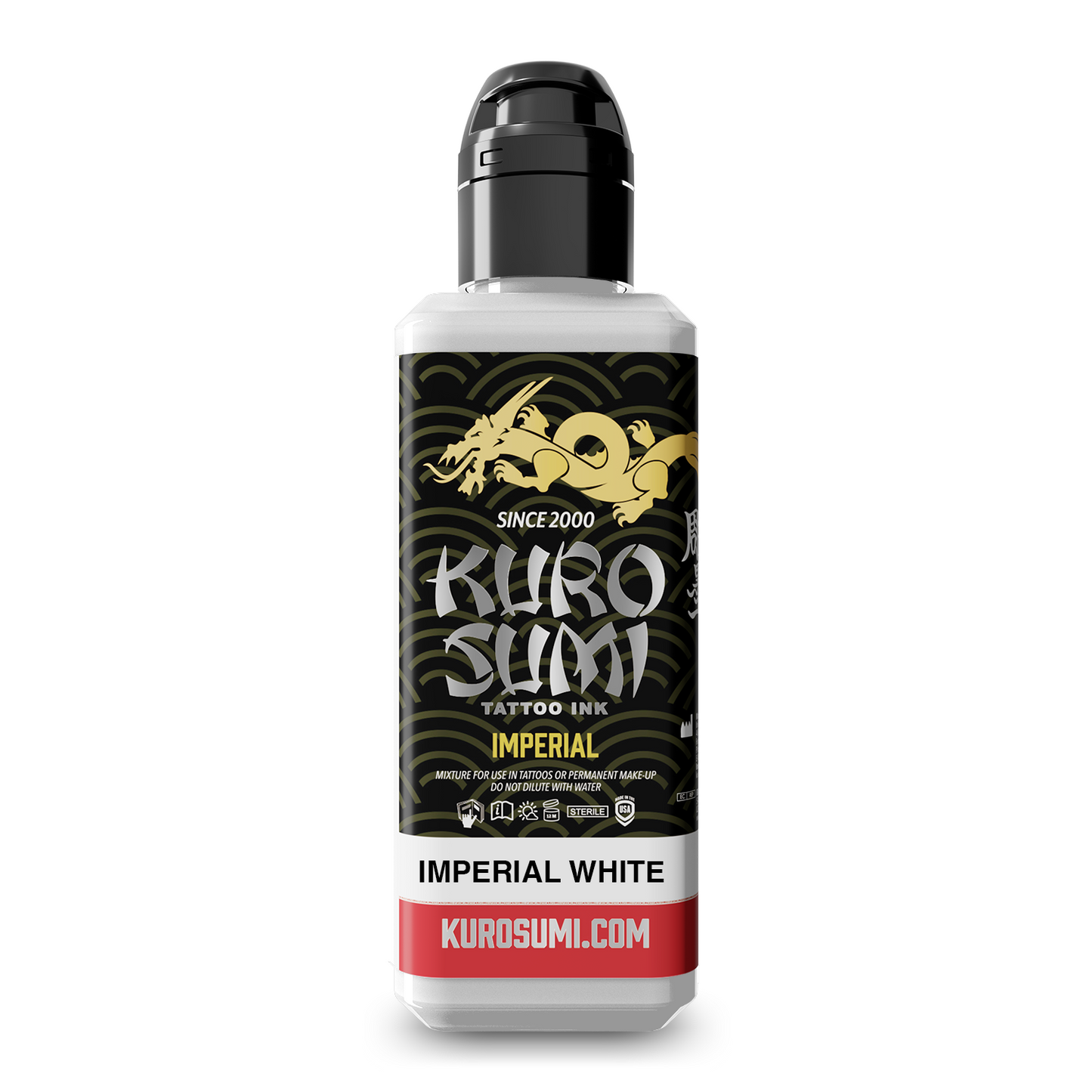 Kuro Sumi Imperial Tattoo Ink - Imperial White