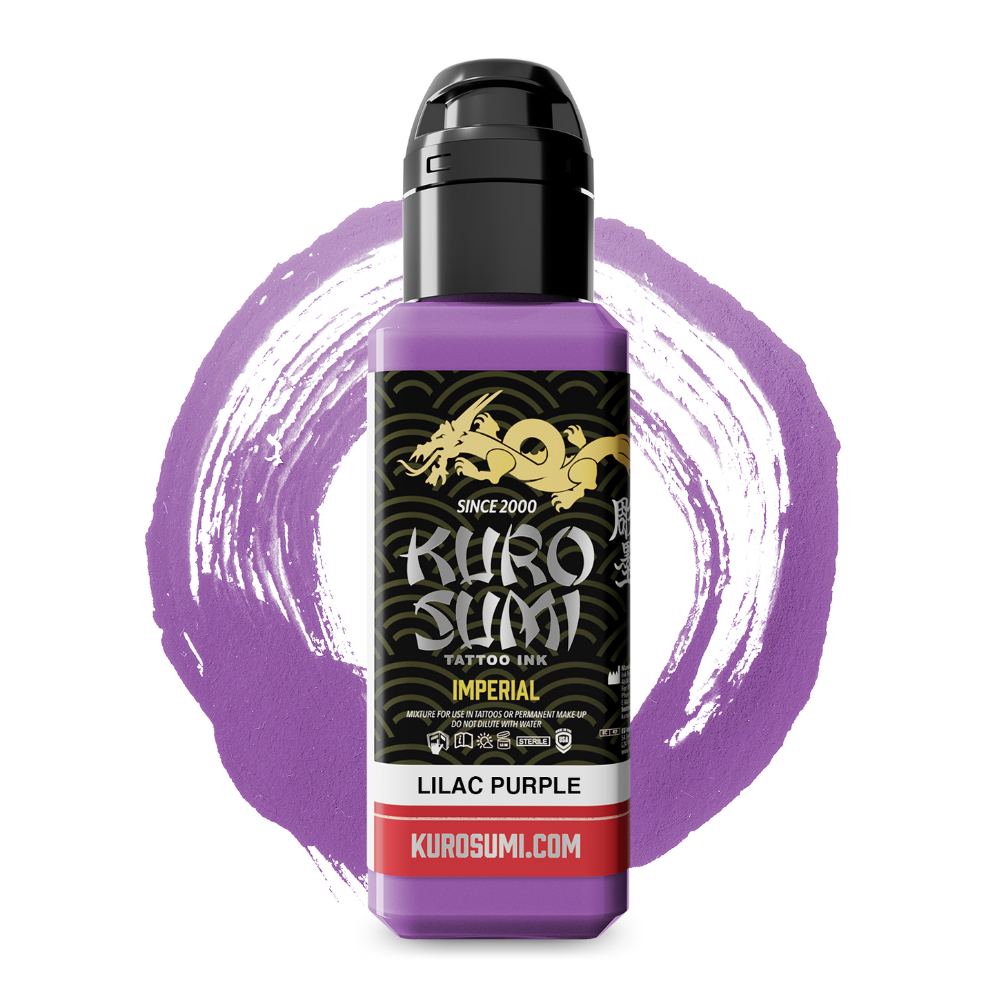 Kuro Sumi Imperial Tattoo Ink - Lilac Purple