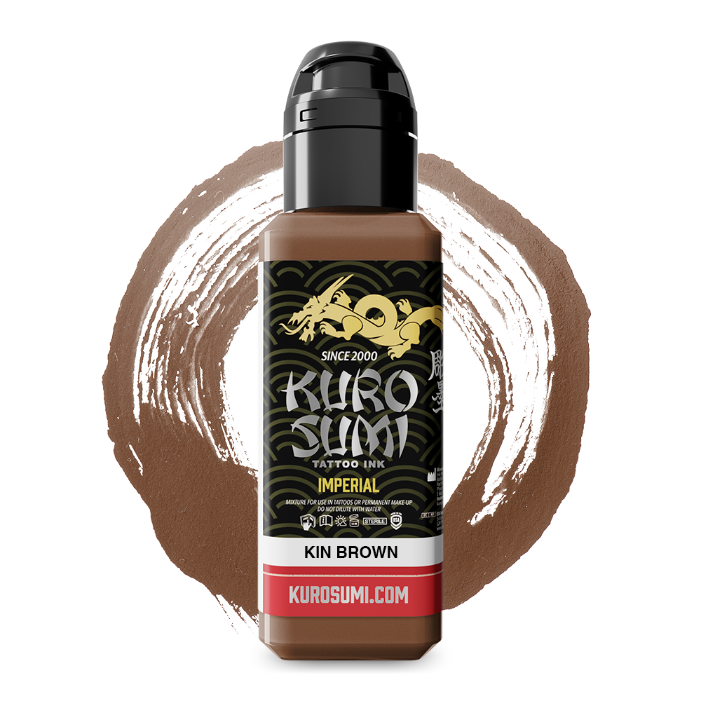 Kuro Sumi Imperial Tattoo Ink - Kin Brown