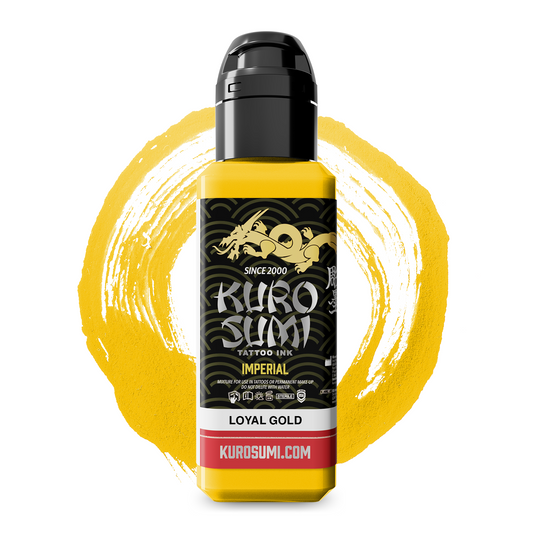 Kuro Sumi Imperial Tattoo Ink - Loyal Gold