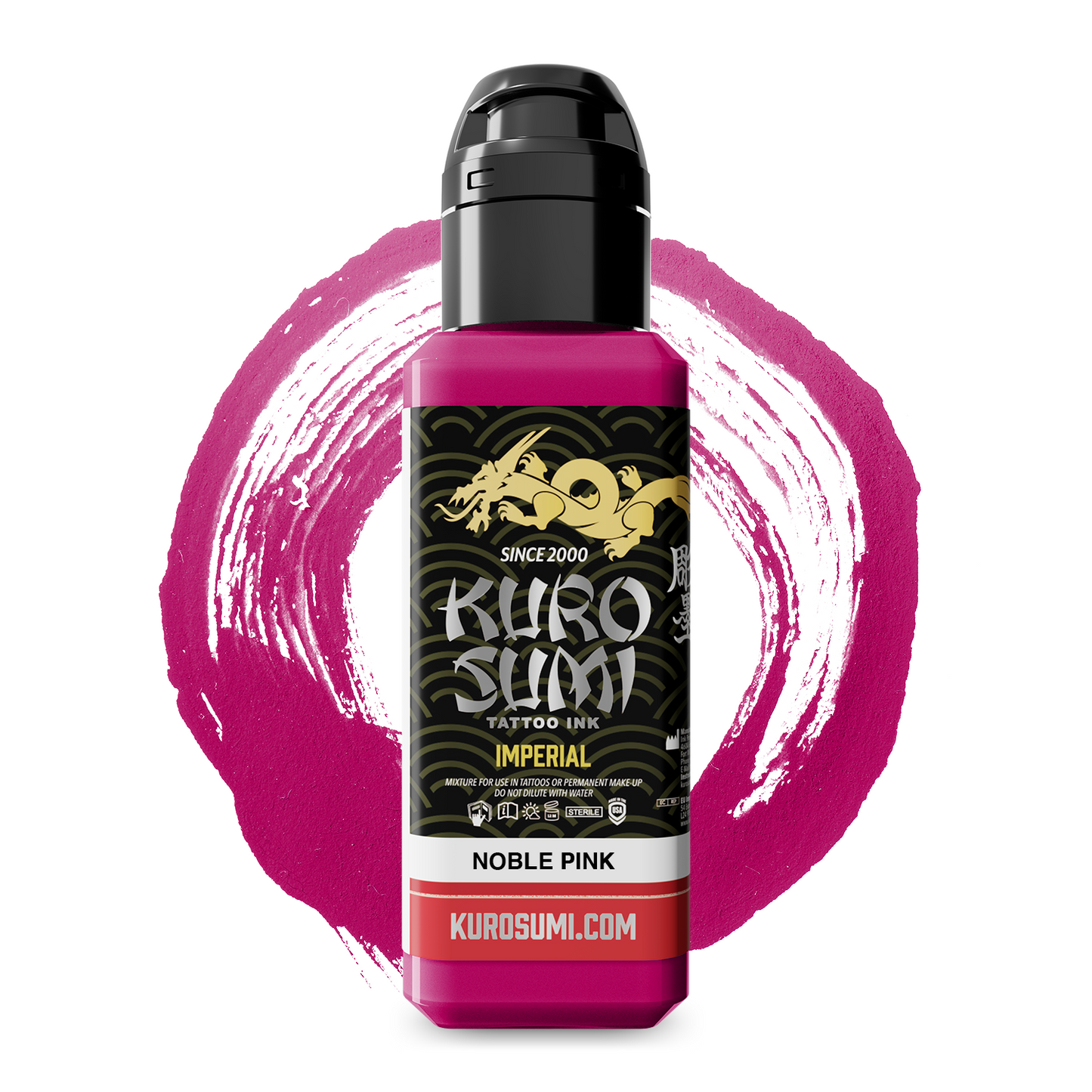Kuro Sumi Imperial Tattoo Ink - Noble Pink