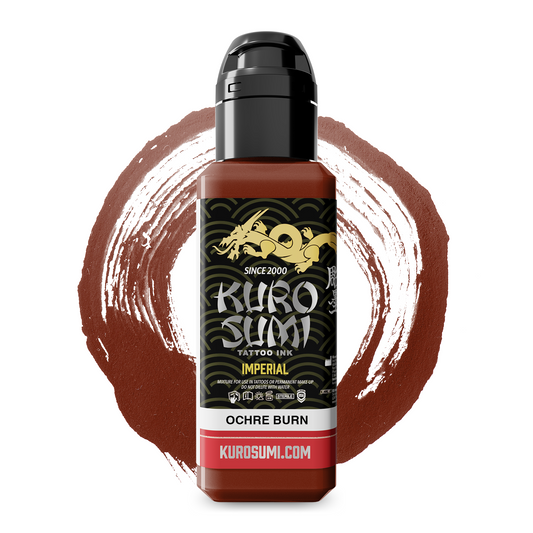 Kuro Sumi Imperial Tattoo Ink - Ochre Burn