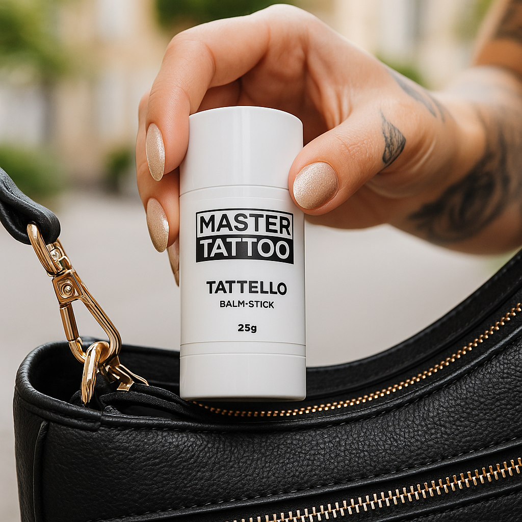 MASTER TATTOO Pflege Set - 2x Tattello + Tattoo Reinigungsschaum