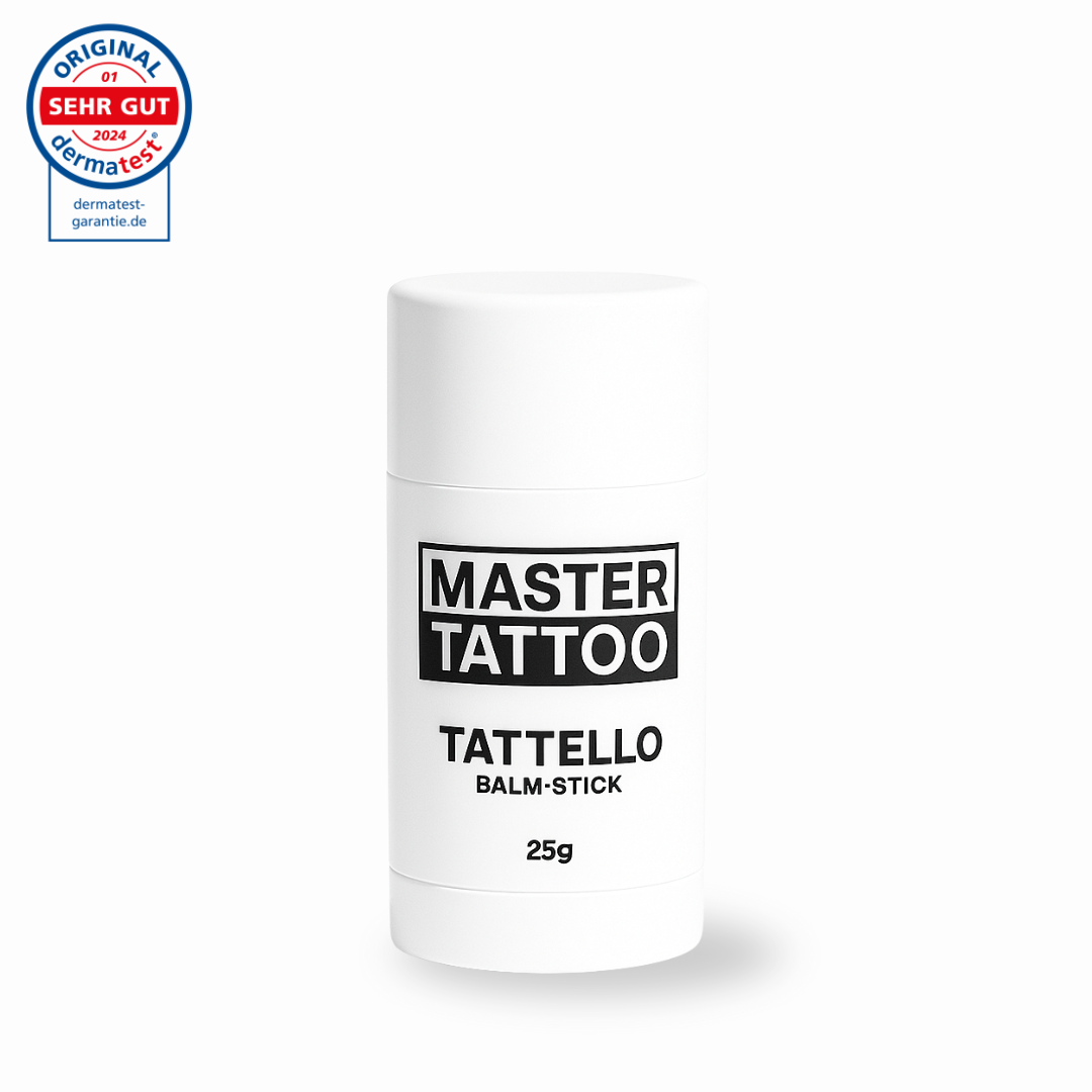 MASTER TATTOO Pflege Set - 2x Tattello + Tattoo Reinigungsschaum