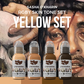 World Famous Limitless Tattoo Ink- Sasha O´kharin RGBY Yellow Set - 4x 30ml (EU Reach Version)